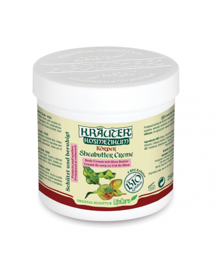 Crema pentru corp, cu unt de Shea si plante BIO, Life Care®