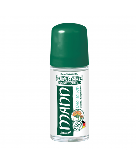 Deo roll-on Mann, cu galbenele BIO, Life Care®