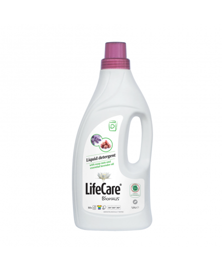 Detergent lichid cu nuci de sapun si lavanda - BioHAUS®