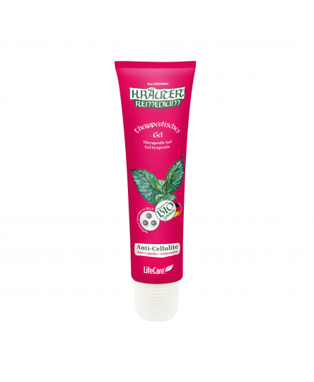 Gel anticelulitic cu aplicator, cu menta BIO, Life Care®