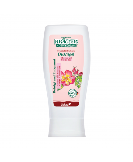 Gel de dus, cu trandafir salbatic si plante BIO, Life Care®