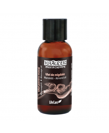 Ulei de migdale pentru masaj, natural, Life Care®