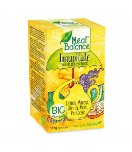 Ceai Ecologic din plante si fructe, pentru imunitate, Life Care® Ceai Ecologic din plante si fructe, pentru imunitate, Life Care®