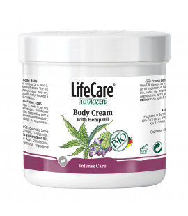 Crema pentru corp, cu ulei de canepa si plante BIO, Life Care® Crema pentru corp, cu ulei de canepa si plante BIO, Life Care®