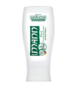 Sampon si gel de dus 2 in 1, Mann, cu menta si rozmarin BIO, Life Care® Sampon si gel de dus 2 in 1, Mann, cu menta si rozmarin BIO, Life Care®
