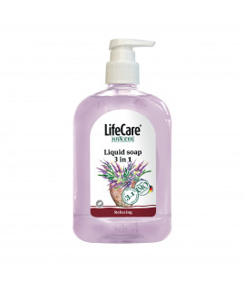 Sapun lichid 3 in 1, cu lavanda si plante BIO, Life Care® Sapun lichid 3 in 1, cu lavanda si plante BIO, Life Care®