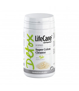 Super Colon Cleanse, cu tarate  BIO de Psyllium, Life Care® Super Colon Cleanse, cu tarate  BIO de Psyllium, Life Care®